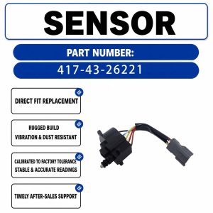 417-43-26220 Automotive Ignition Coil Assembly For Komatsu WA320 WA380-3 Wheel