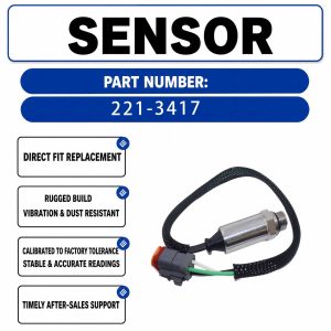 Pressure Sensor 221-3417 2213417 For Caterpillar CAT 545C 535C 525C Wheeled