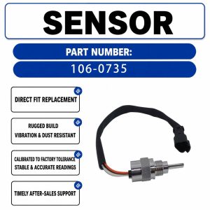 Temperature Sensor 106-0735 1060735 For Caterpillar CAT 5110B Excavator