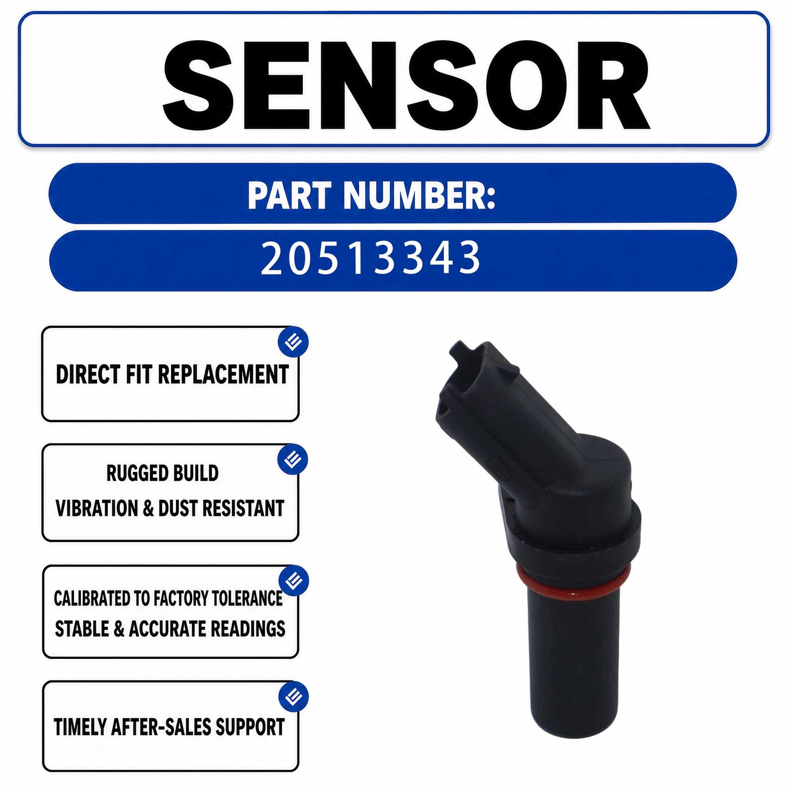 Camshaft Sensor 0281002315 20513343 For Volvo Renault Trucks Man TGA IVECO