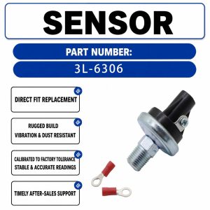 3L-6306 Engine oil pressure gauge pressure switch For Caterpillar CAT 666 666B
