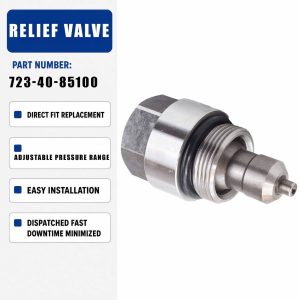 Relief Valve HM-E10053 KZ000748 723-40-85100 For Komatsu PC200-6 PC360-7