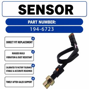 339kPa pressure sensor 194-6723 For Caterpillar CAT 120H 135H Grading Machine