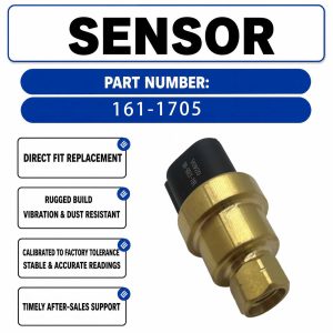 1135kPa pressure sensor 161-1705 For Caterpillar CAT C-12 C9 C-9 Engine -