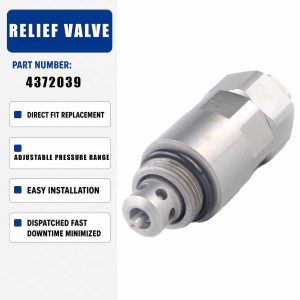 HM-E10044 4358914 4372039 4289603 Relief Valve For Hitachi EX200-5 EX200-1