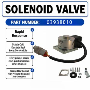 03938010 12V Solenoid Valve Fits for Hatz 3L31C Fits for LM Diesel Engines