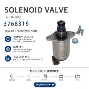3768316 TM58402 12V Hydraulic Solenoid Valve Suitable for Thomas