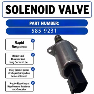 585-9231 Solenoid valve assembly For Caterpillar CAT 320 340 336 MHPU 323 GX