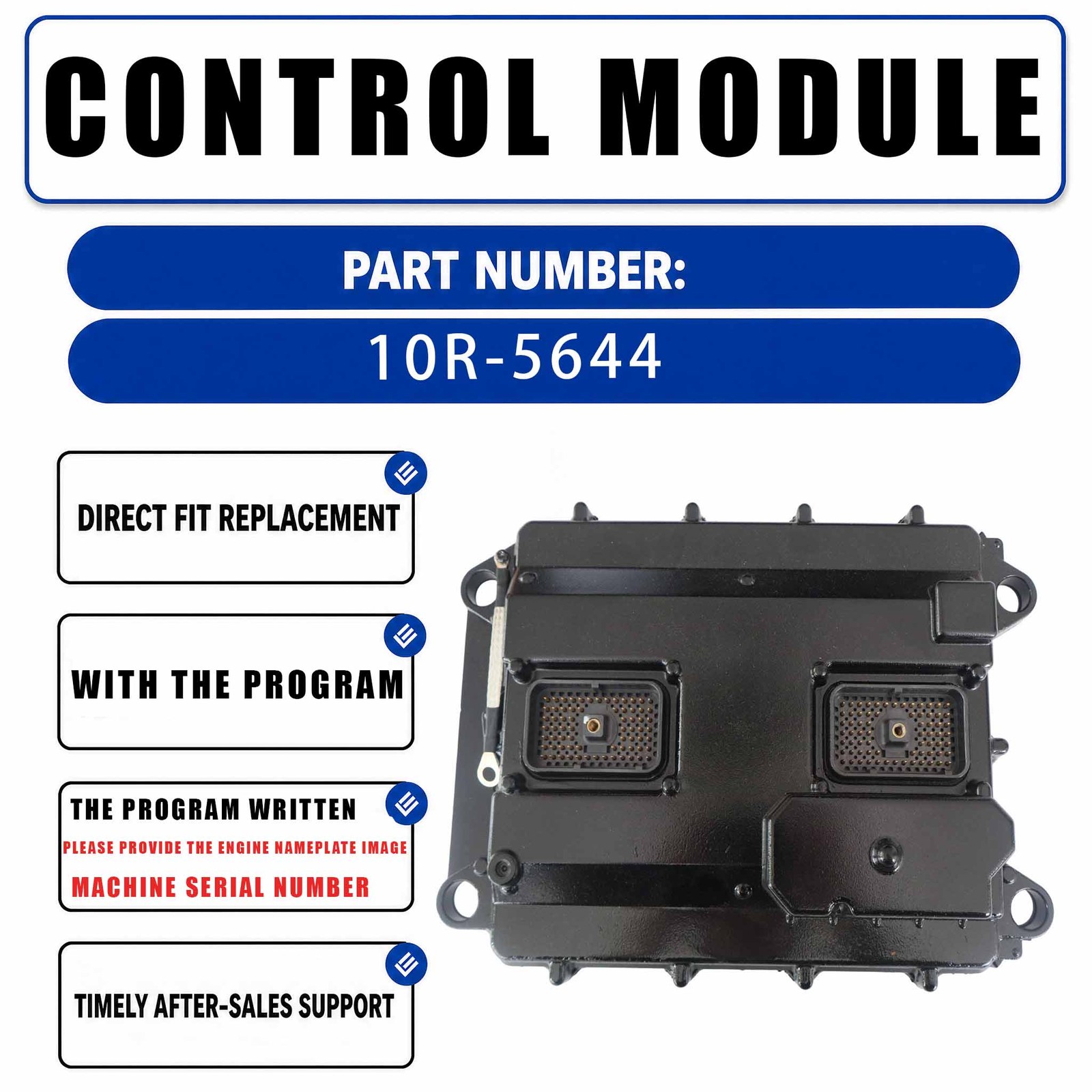 ECU ECM Electronic Control Modules (with Programmed) 10R-5644 For Caterpillar