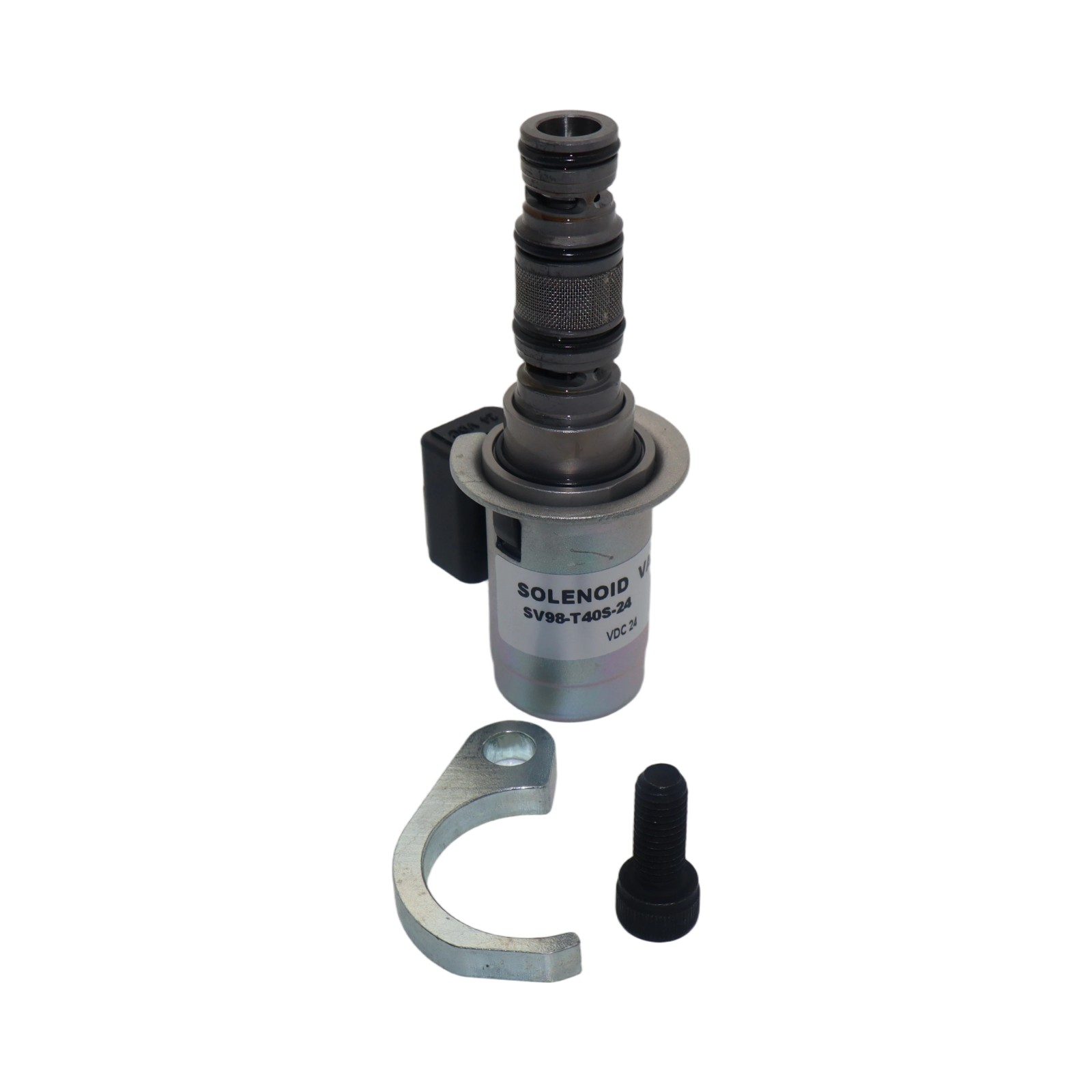 SV98-T40S 24V Solenoid Valve Fits for JCB 3CX 4CX XCMG LW600K LW600V SXCCGMGQ