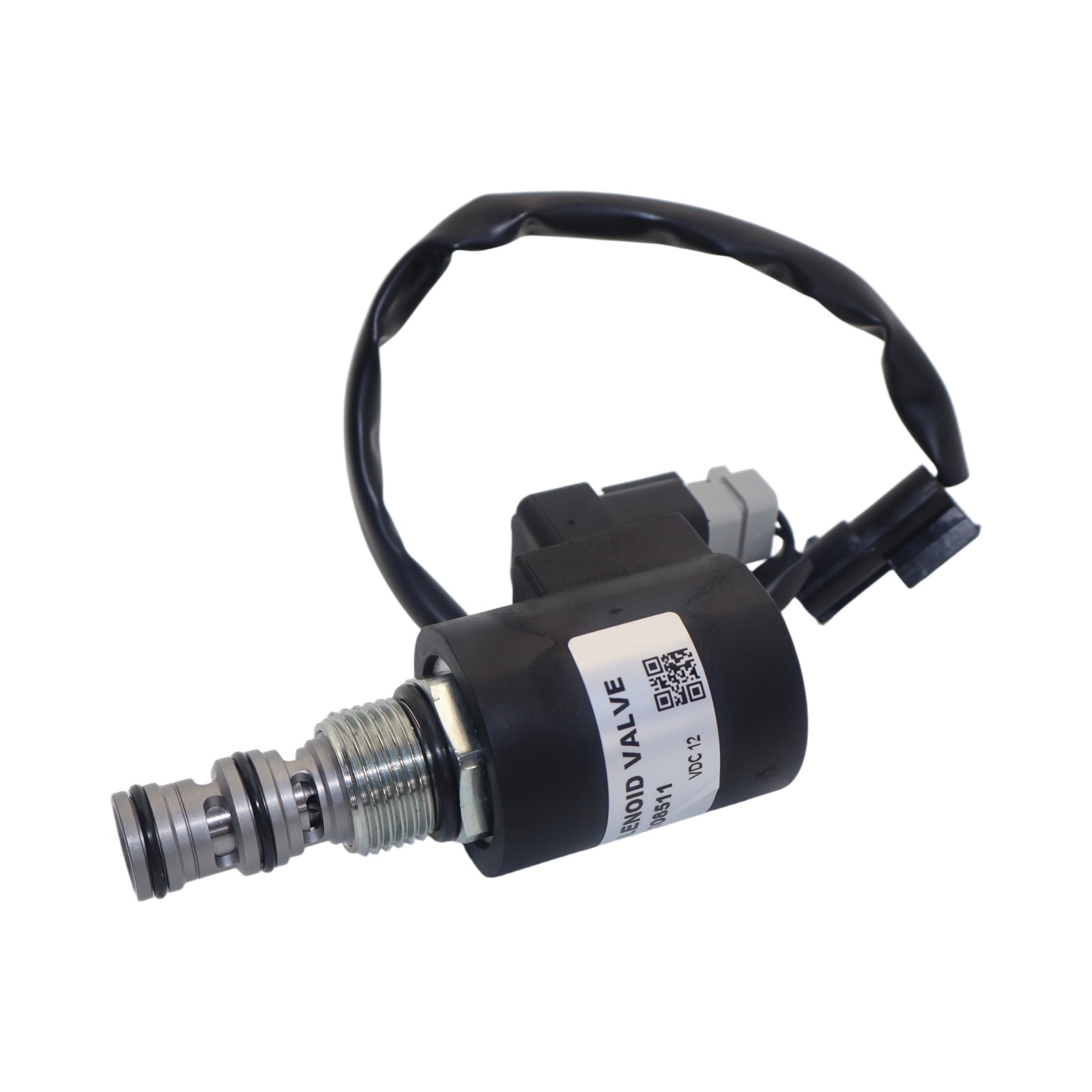 12V Solenoid Valve 82008511 Fits for New Holland T4.105F T4.75V T4.85F T4.85V
