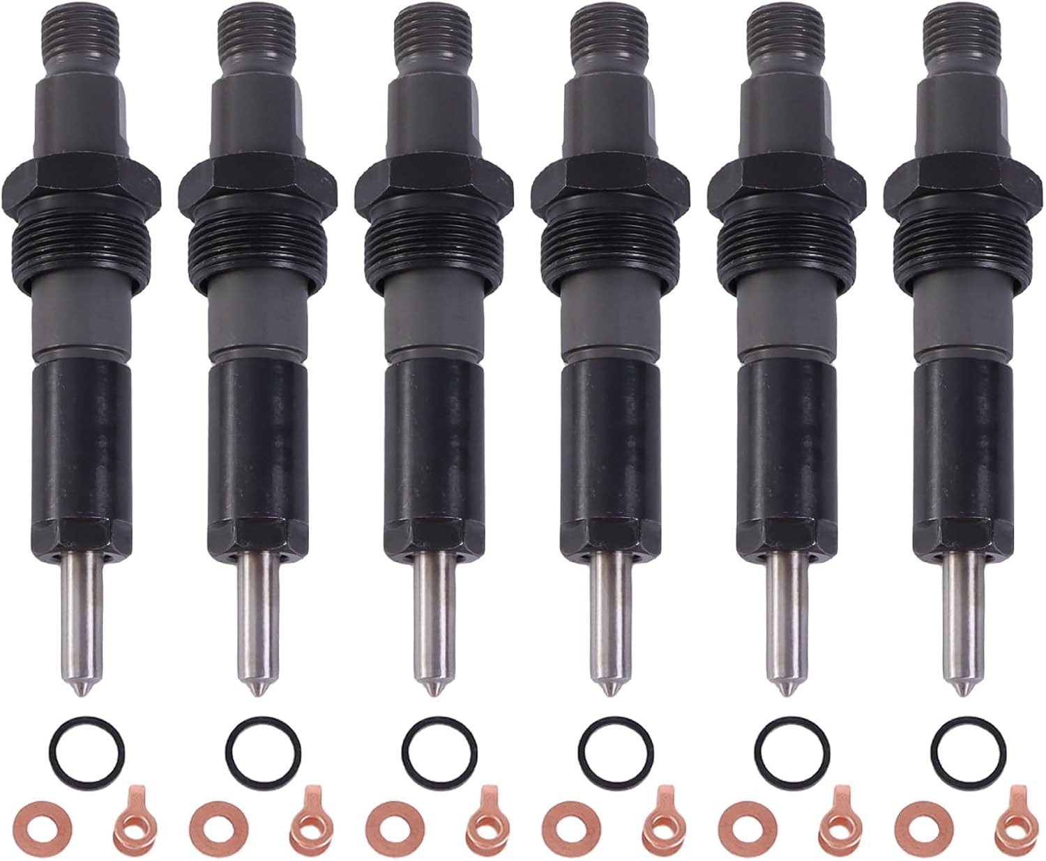 0432133844 6pcs Fuel Injector for Cummins Dodge 5.9L 1994-1998 Engine