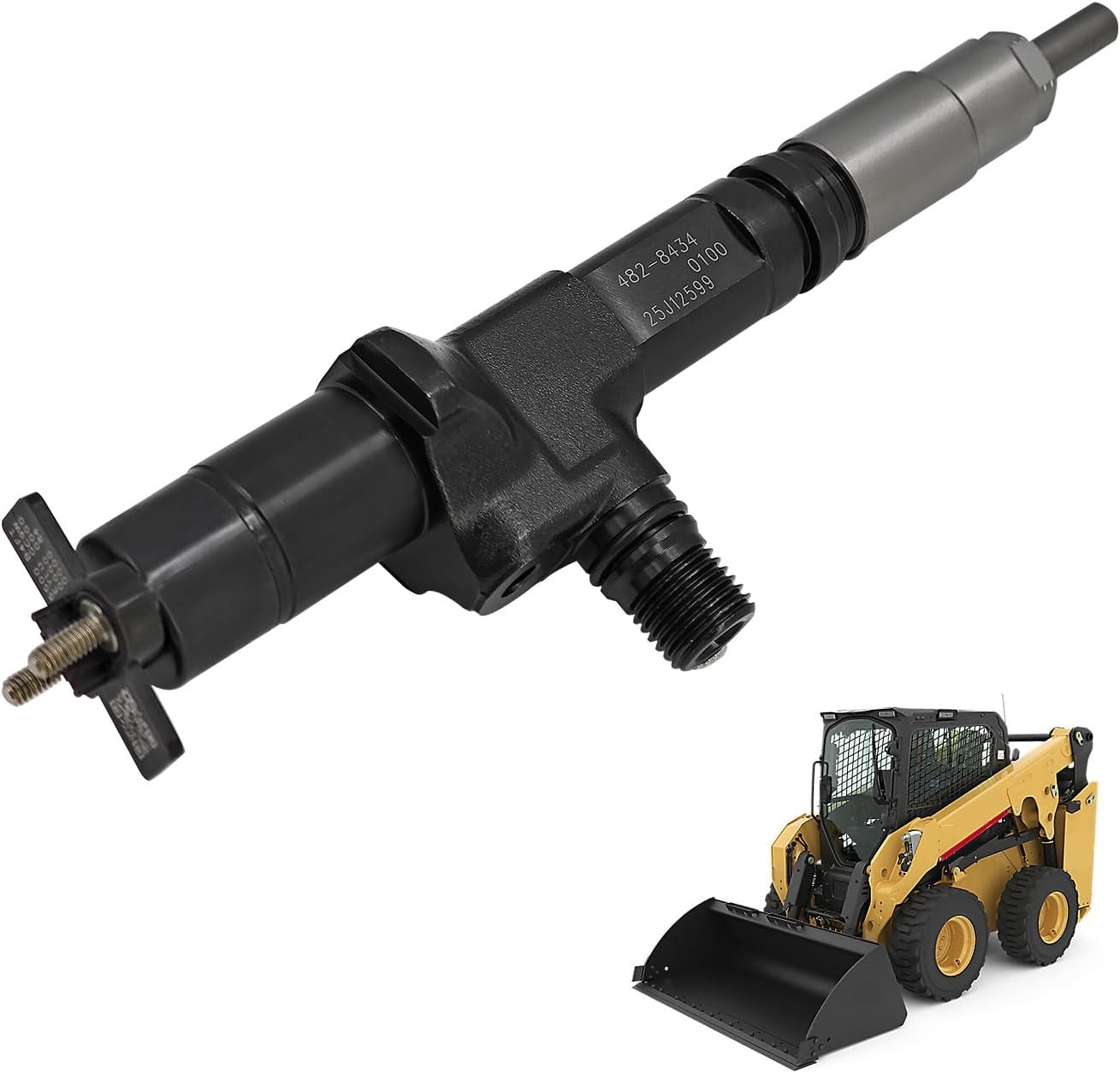 1PCS Fuel Injector 1J508-53052 For Kubota V3800 SVL95 SVL97-2