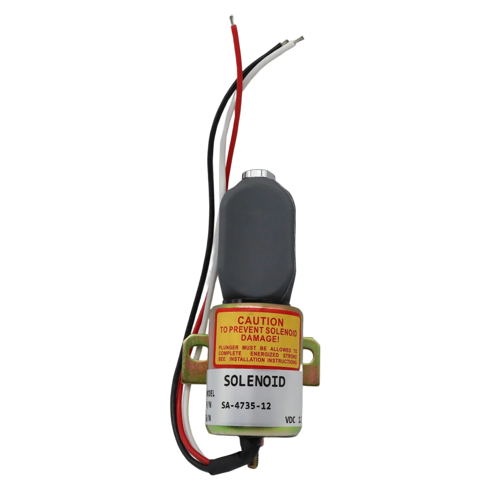 1756ES-12E3ULB1S5 12V Fuel Shutoff Solenoid For Hyundai R200-5E R200-5