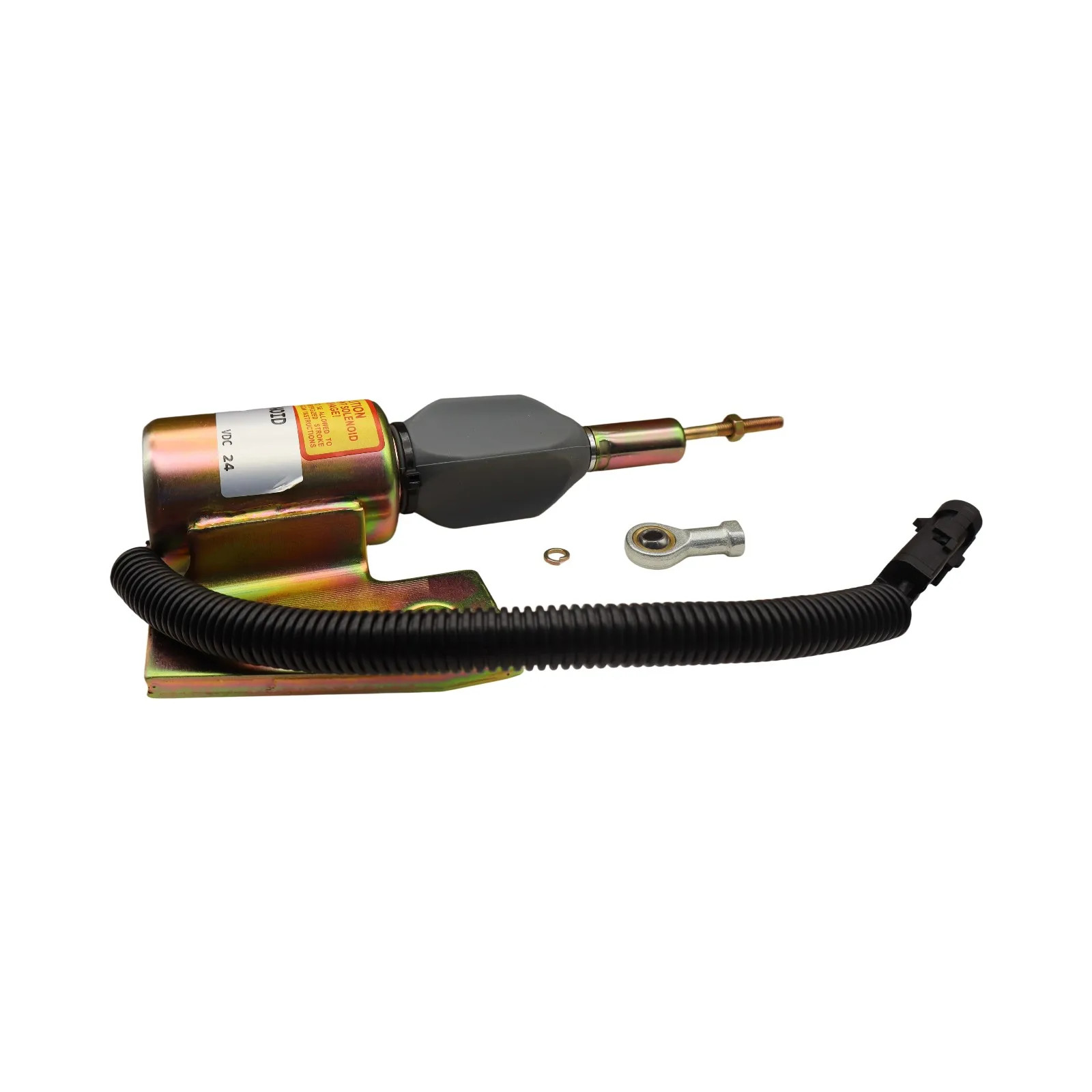 24V Fuel Shut Off Solenoid Valve 3991168 For Cummins 4BT 5.9L Engine