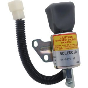 12V Fuel Shut off Solenoid SA-4899-12 For Kubota D722 D902 Z482 Engine