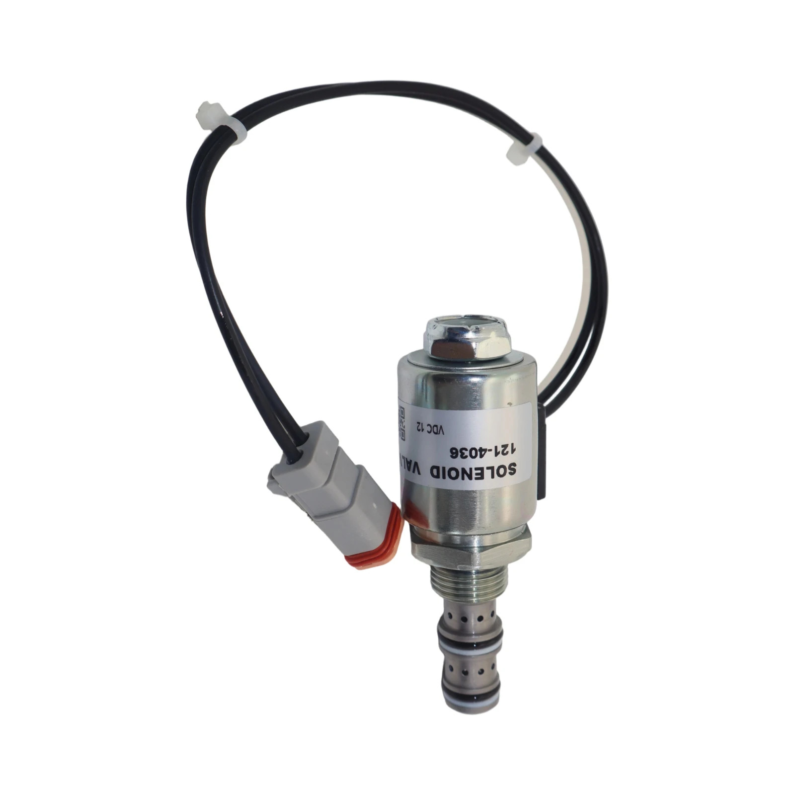 121-4036 12V Solenoid Valve For Caterpillar CAT 424D 446D 436C 446B 420D 442D