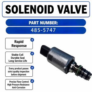 485-5747 Solenoid valve assembly For Caterpillar CAT 320 340 317 315 326 313