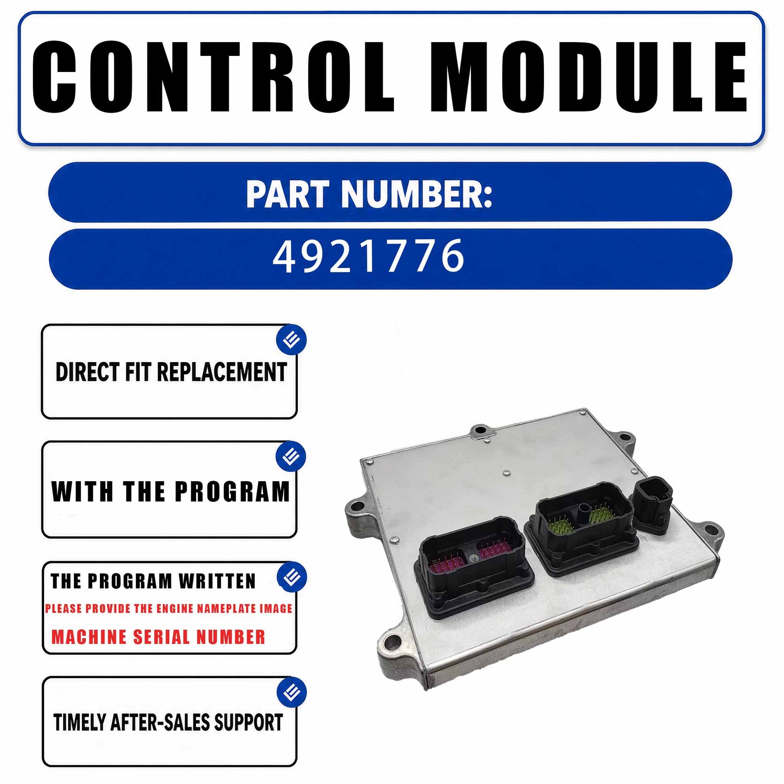 P4921776 4921776 Electronic Control Module For Cummins CM2150 CM2880 Cummins