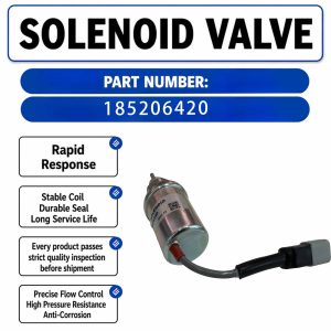 FZZ2997TW FZZ2997ME 12V Solenoid Valve For MANITOU BOBCAT FG WILSON CATERPILLAR
