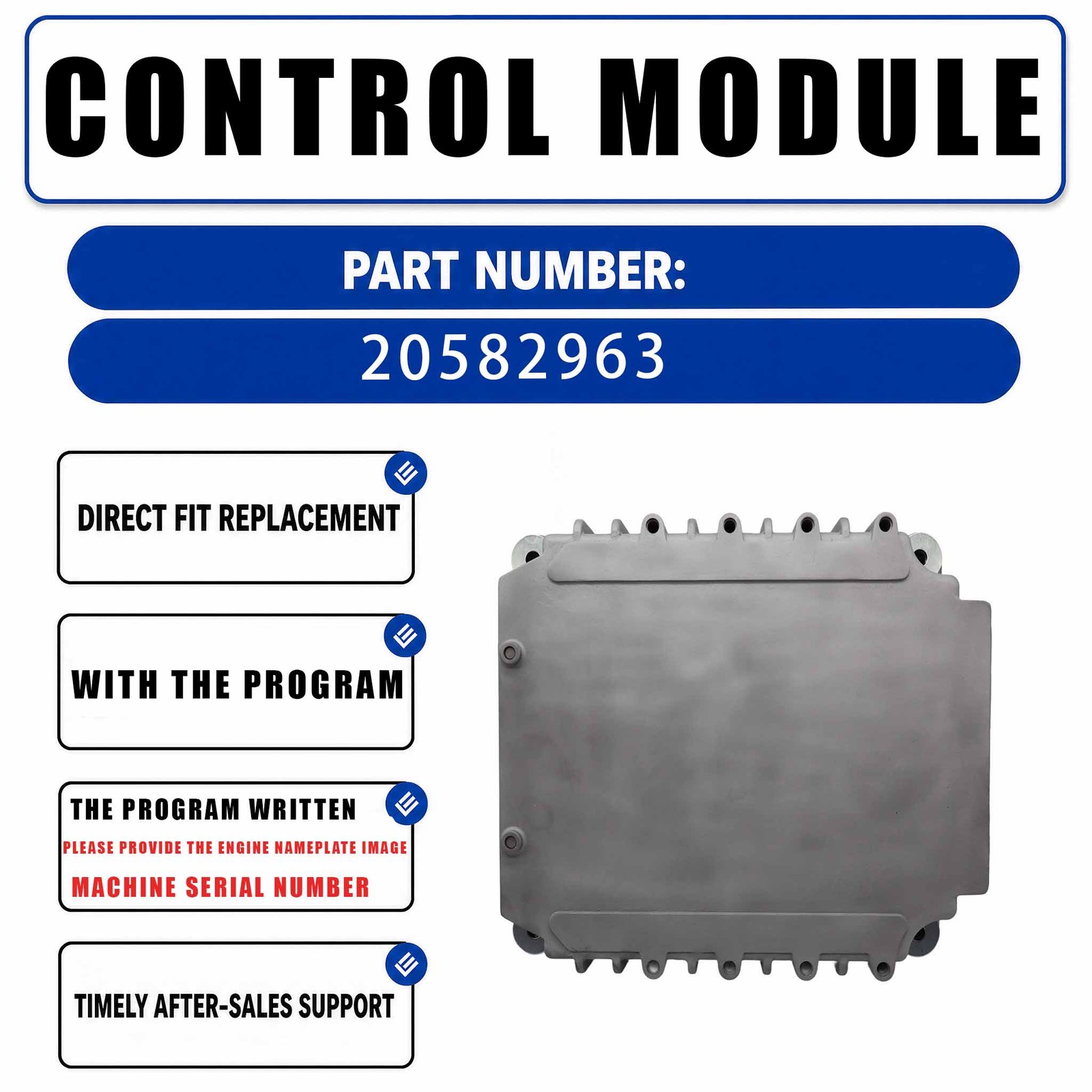 20582963 VOE20582963 With program P06 ECU ECM Controller Electronic Control