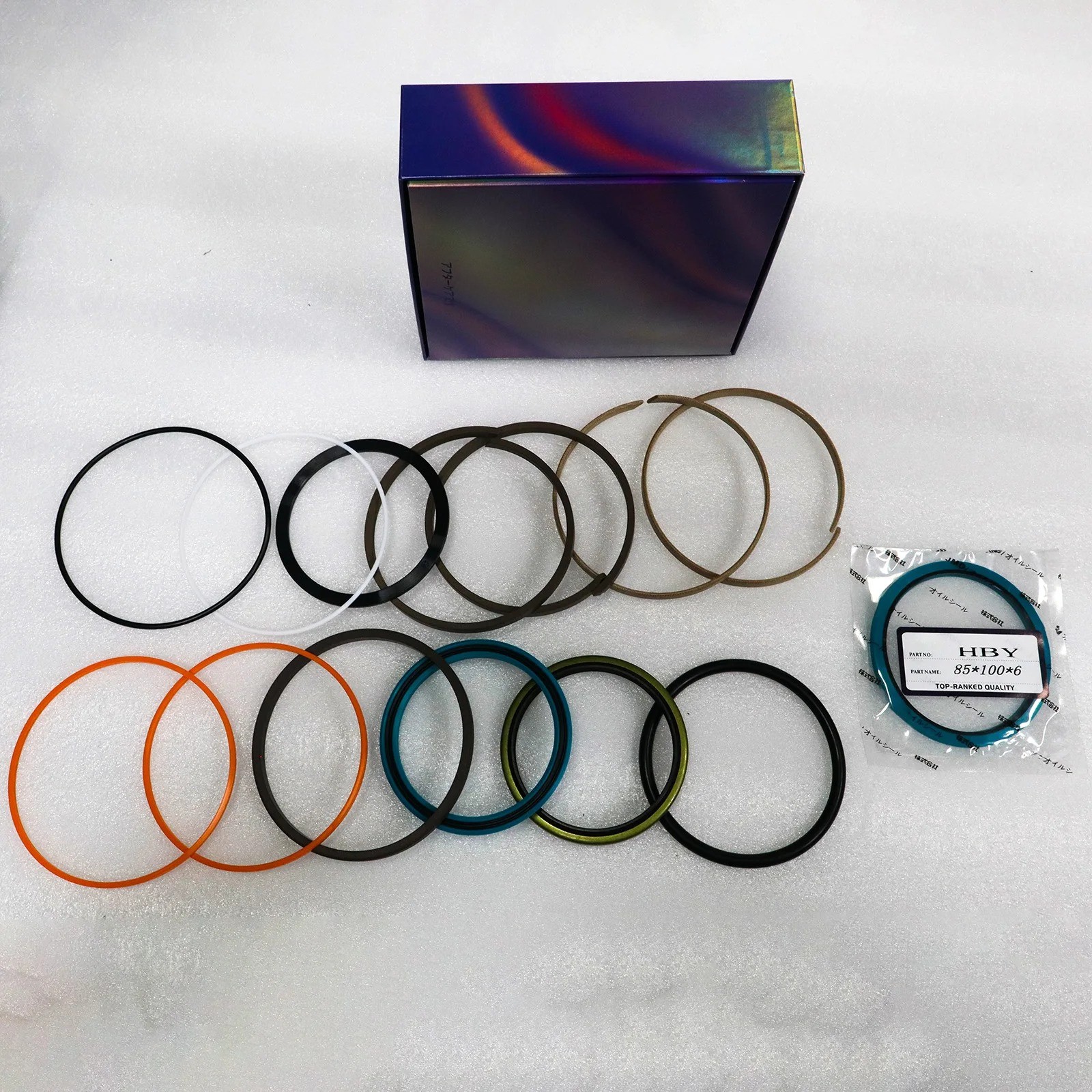 Hydraulic Cylinder Seal Kit 456-0197 For Caterpillar CAT FM528 538