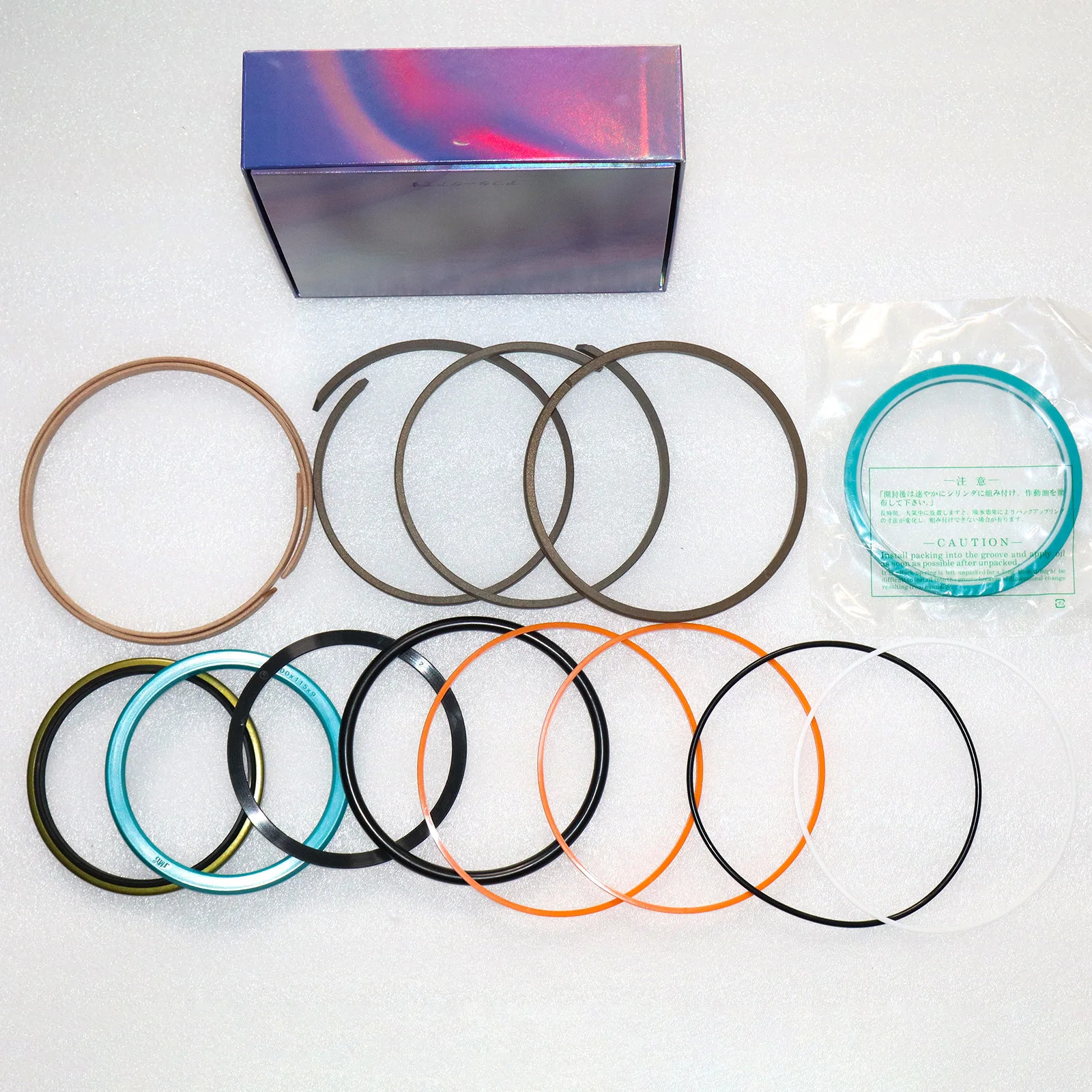 Hydraulic Cylinder Seal Kit 456-0204 4560204 For Caterpillar CAT 3516C