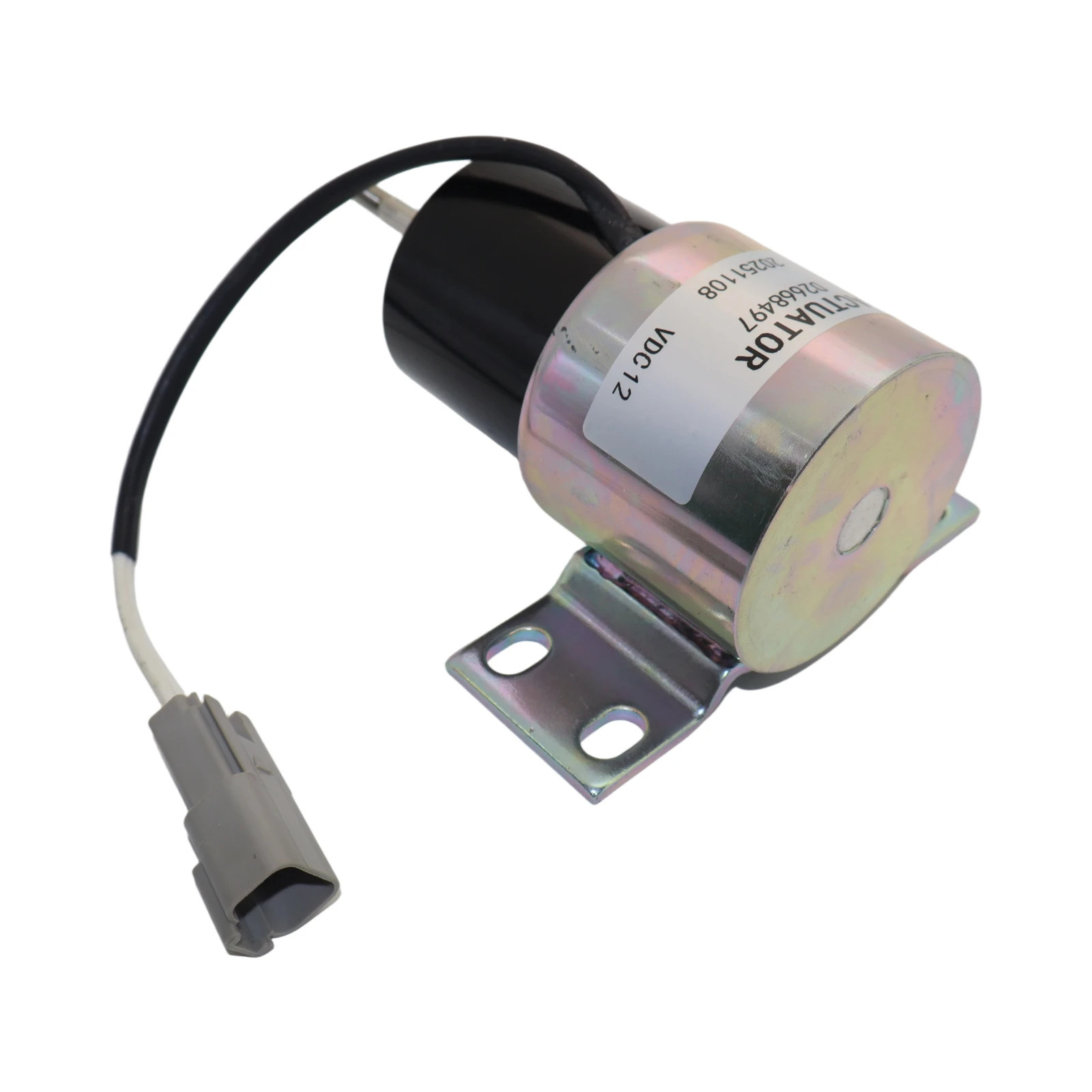 12V Throttle Solenoid D2668497 Compatible for Engine Parts Generator Parts