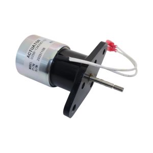 12V Actuator Solenoid Valve 0250-12A2UC11S1 For Cummins 110KVA C33D5 Engines