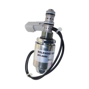 24V Solenoid Valve 201-0950 For Caterpillar CAT IT28G Integrated tool rack