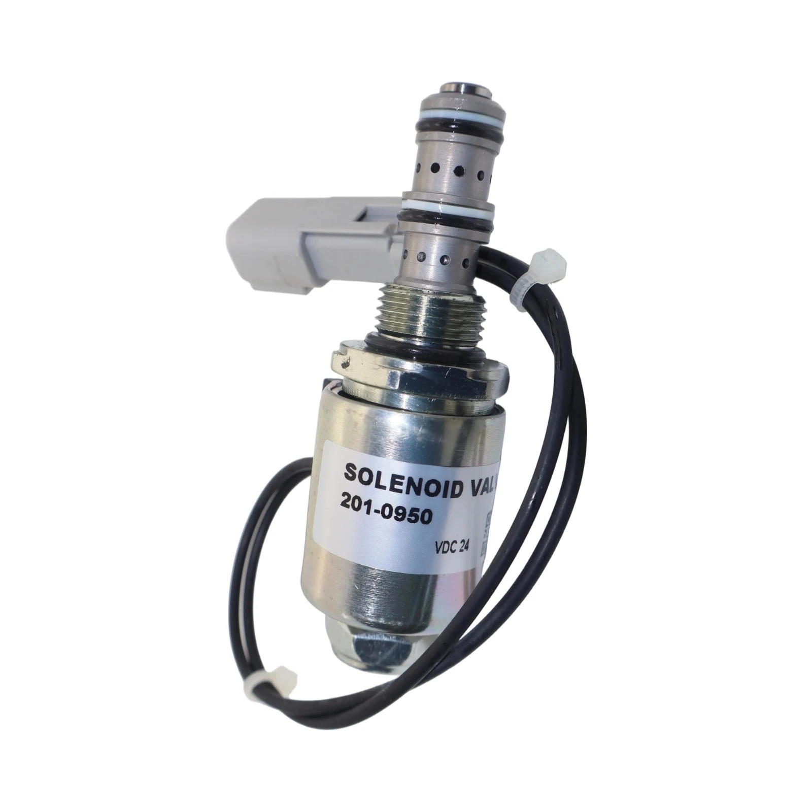 24V Solenoid Valve 201-0950 For Caterpillar CAT IT28G Integrated tool rack