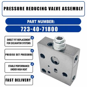 Pressure Reducing Valve Assembly  HM-E10022 KZ000749 723-40-71900 For Komatsu