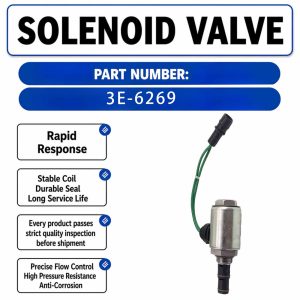 Solenoid Valve 3E6269 For CAT 910E 910F 918F 928G