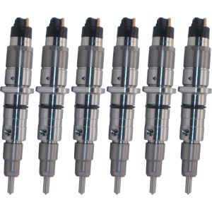 6PCS Fuel Injectors 6745-12-3100 For Komatsu Engine 6D114 SAA6D114E Excavator