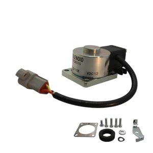 12V Solenoid Valve 03938010 Fits for Hatz 3L31C Fits for LM Diesel Engines