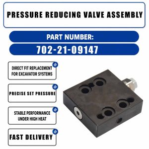 Pressure Reducing Valve Assembly HM-E10016 KZ000750 For Komatsu PC200-6 Crawler