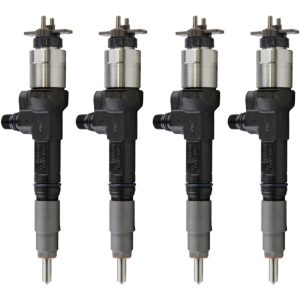 4PCS Fuel Injectors 1J500-53053 For Kubota V3800 V3800T V3800-CR Engine