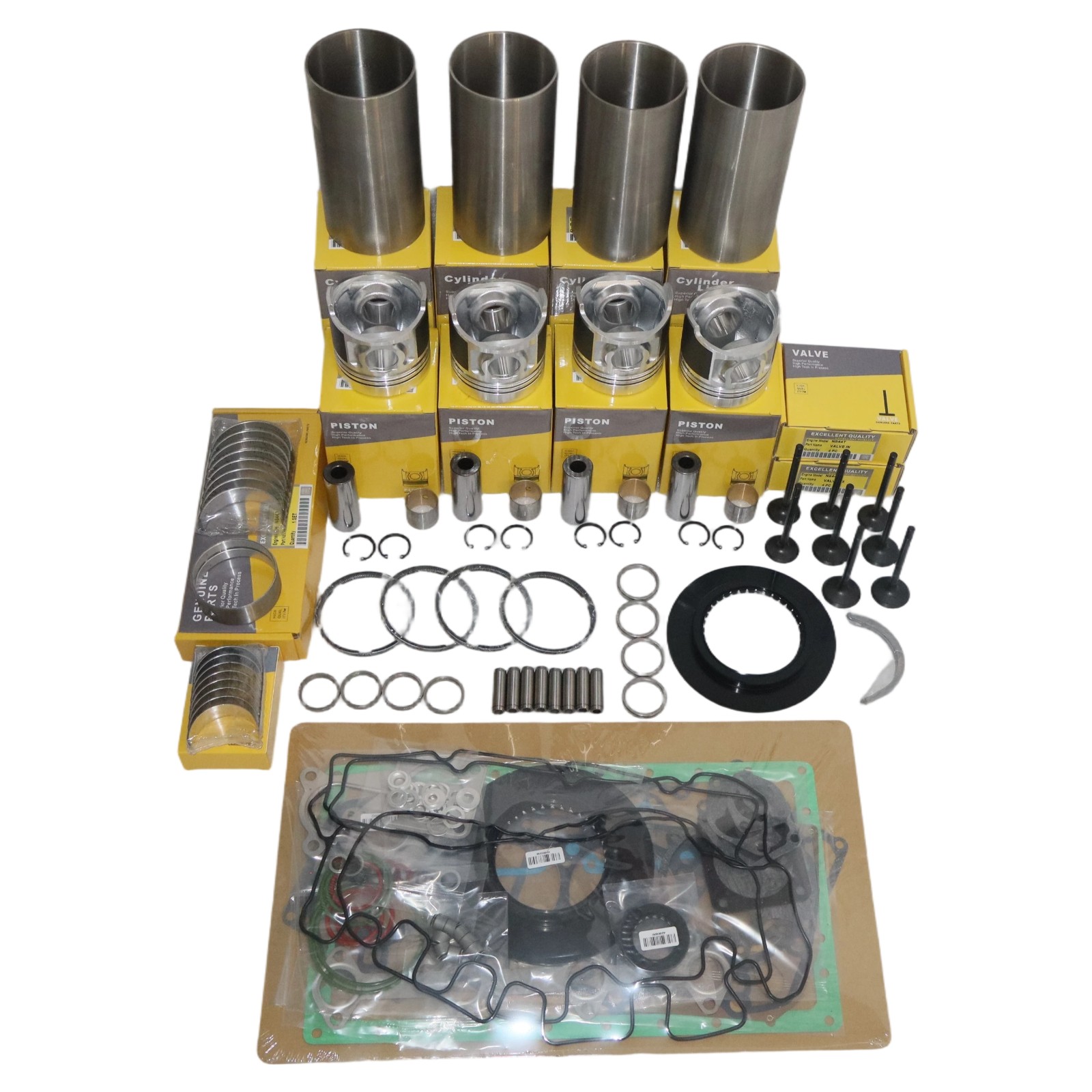 N844T Engine Overhaul Rebuild Kit For Shibaura N844L N844T N844LT Engine