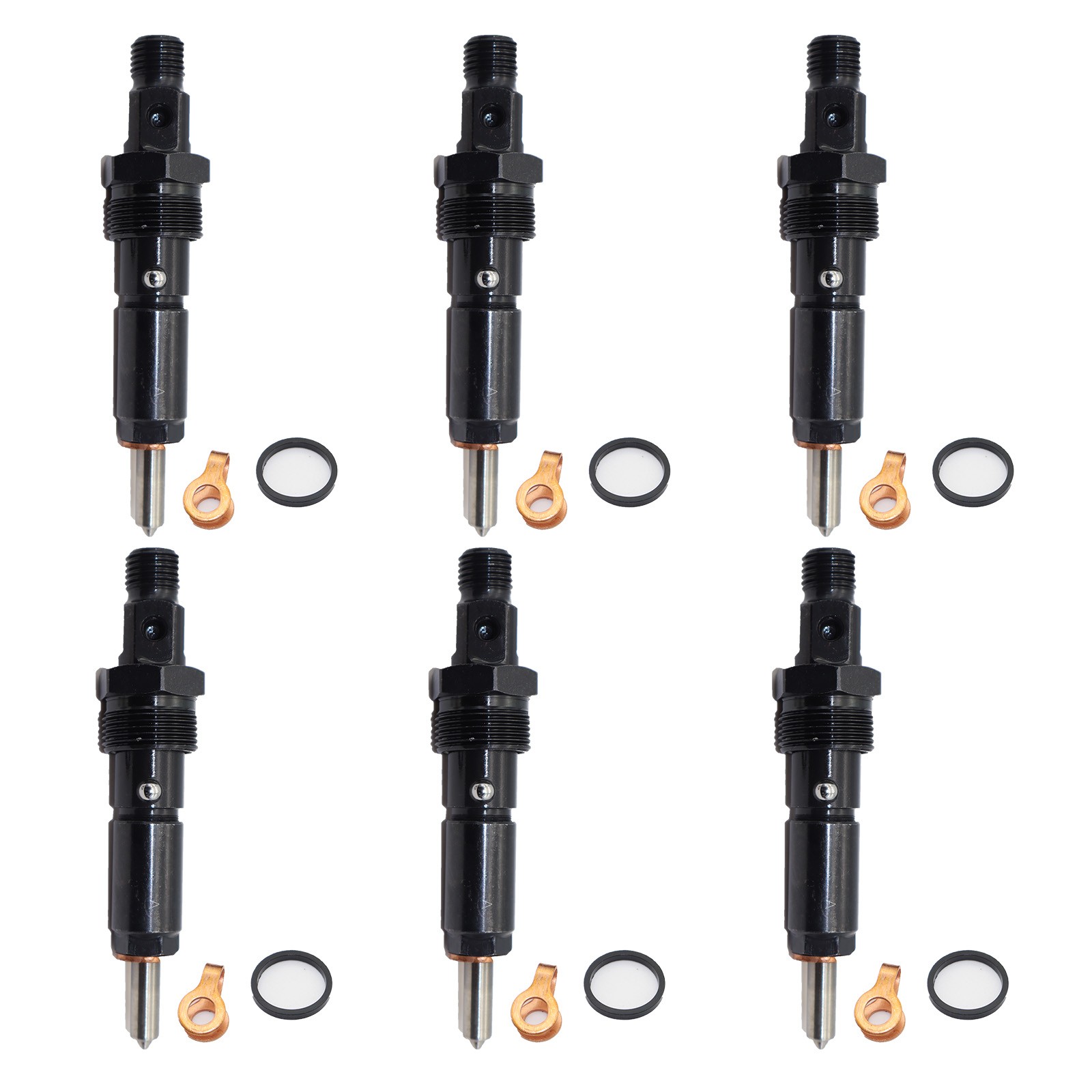6PCS Fuel Injector 3802677 0432131749 3929490 Fits for Cummins 5.9L ISB Engine