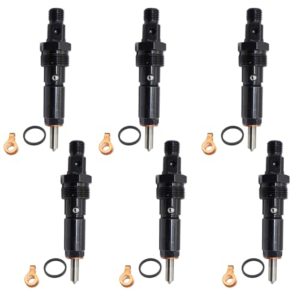 6PCS Fuel Injector 3802677 0432131749 3929490 Fits for Cummins 5.9L ISB Engine
