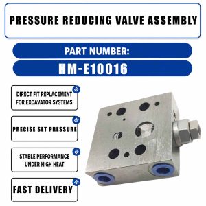 Pressure Reducing Valve Assembly HM-E10016 702-21-09147 For Komatsu PC200-6