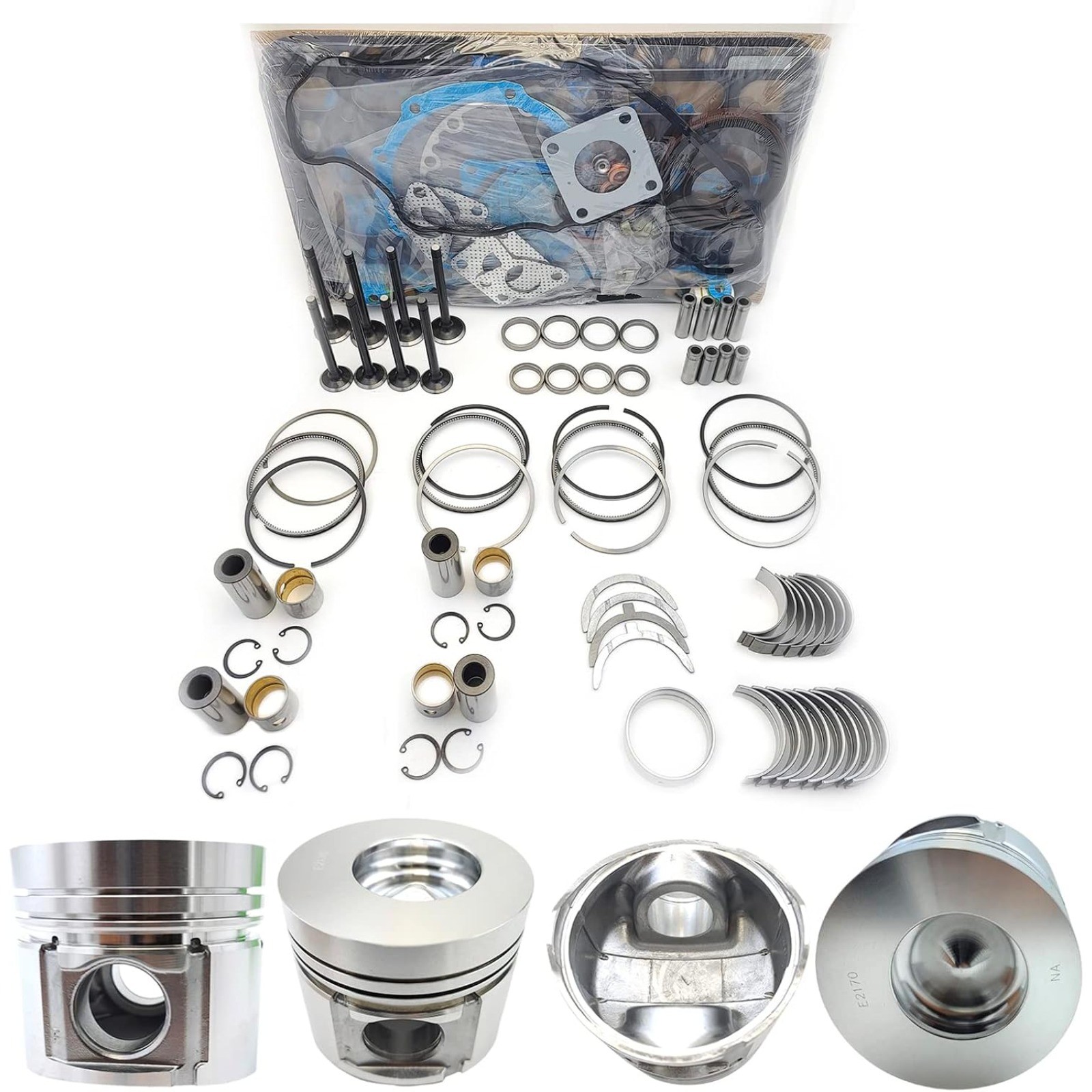 B3.3 Engine Overhaul Rebuild Kit (No cylinder liner) for Cummins B3.3 QSB3.3