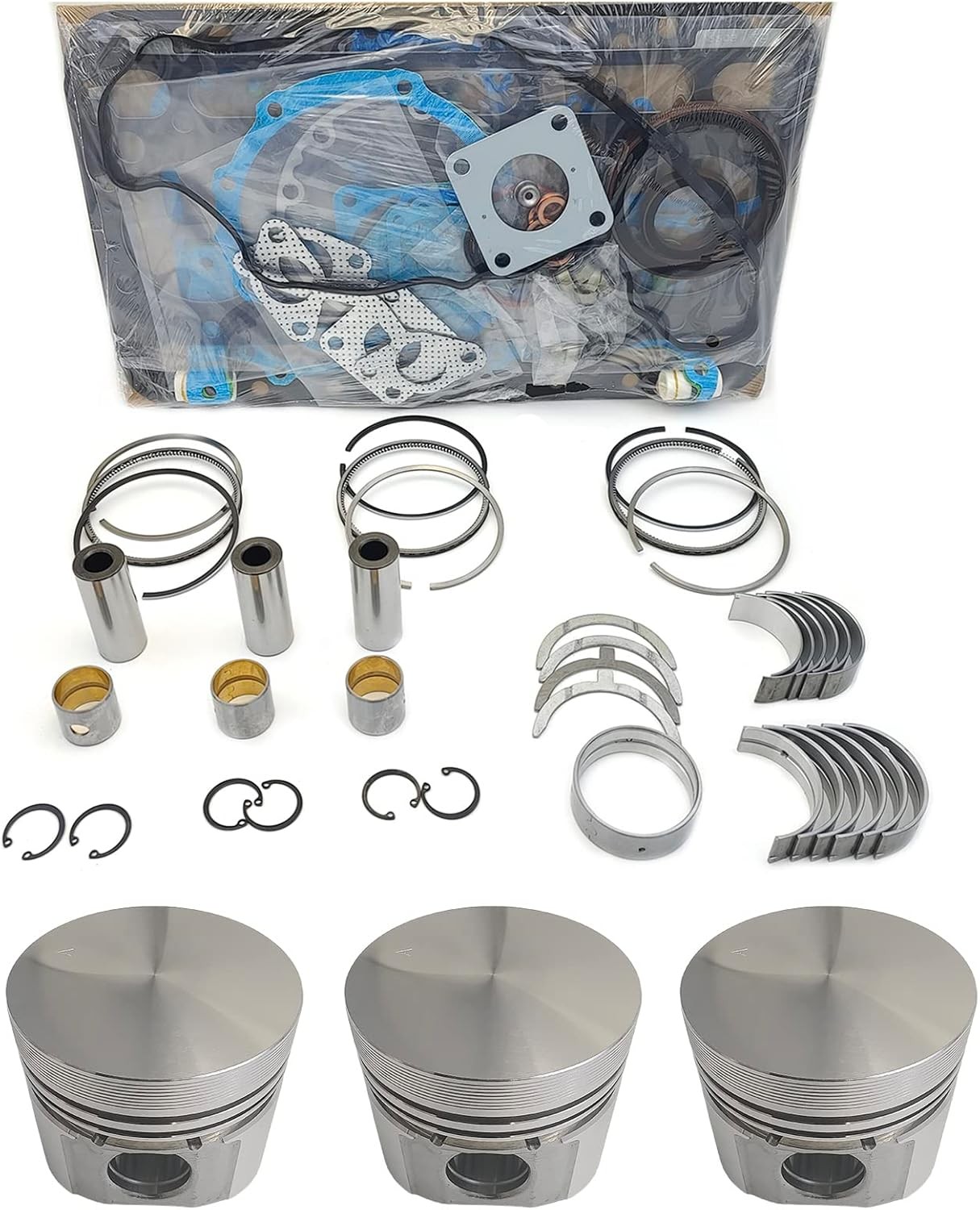 3TNA72 Engine Overhaul Rebuild Kit for Yanmar 3TNA72L 3TNA72UJ Engine