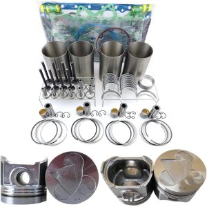 Overhaul Rebuild Kit (12 valves Piston height 91.4mm) For Kubota V3300 Engine