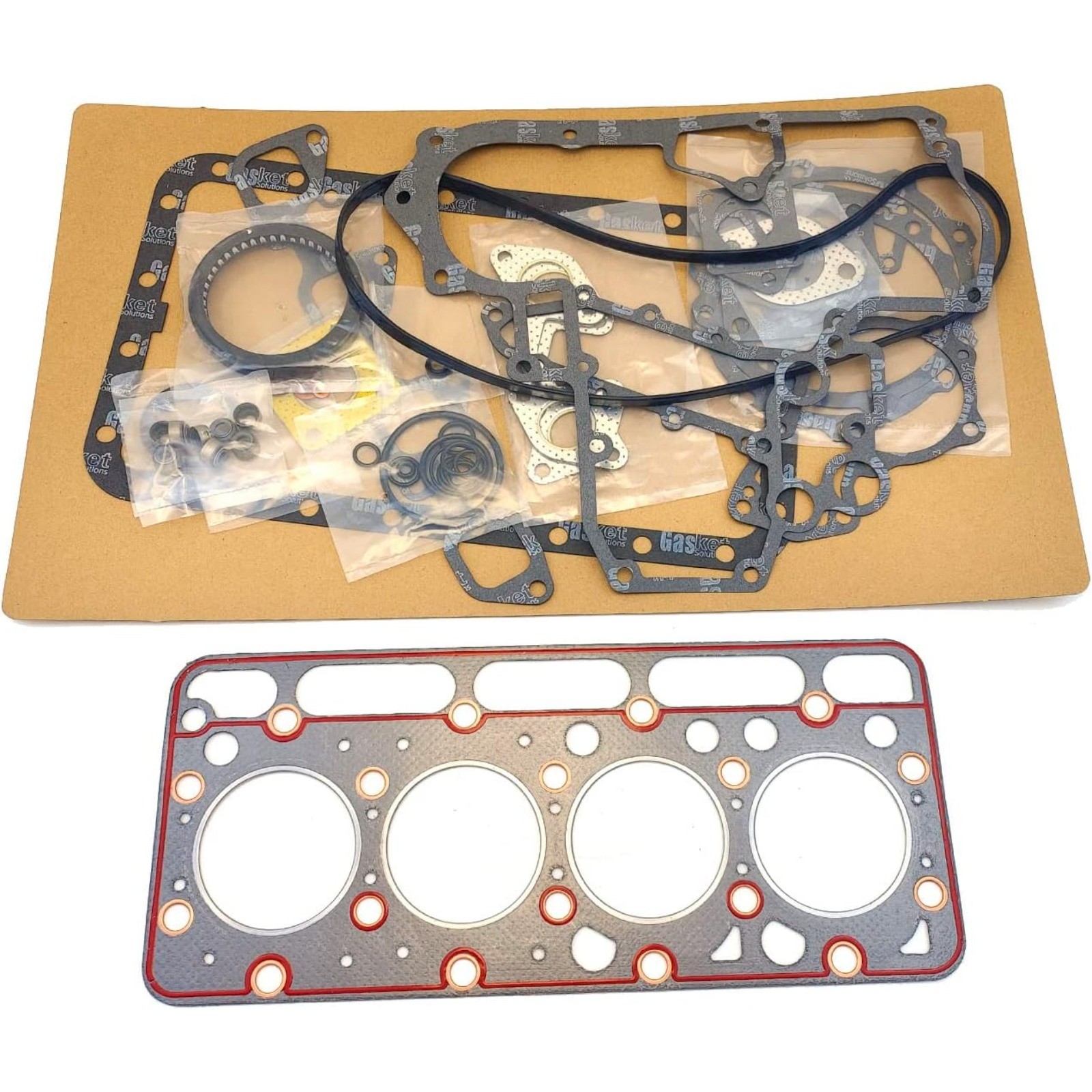 V1500 Full Head Gasket Set Kit for Kubota V1500 L285 Compact Utility Tractor