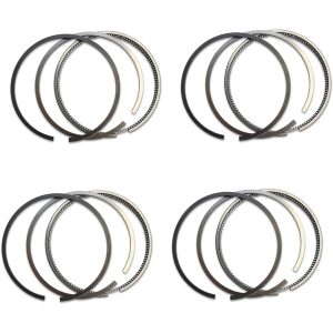 4PCS V1500 Piston Rings for Kubota V1500 L285 Compact Utility Tractor STD V1500