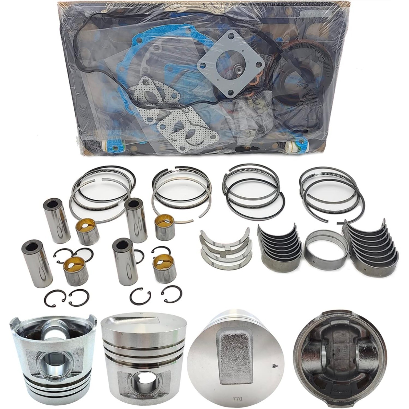 S4S Overhaul Rebuild Kit (No cylinder liner and valve) for Mitsubishi S4S Engine
