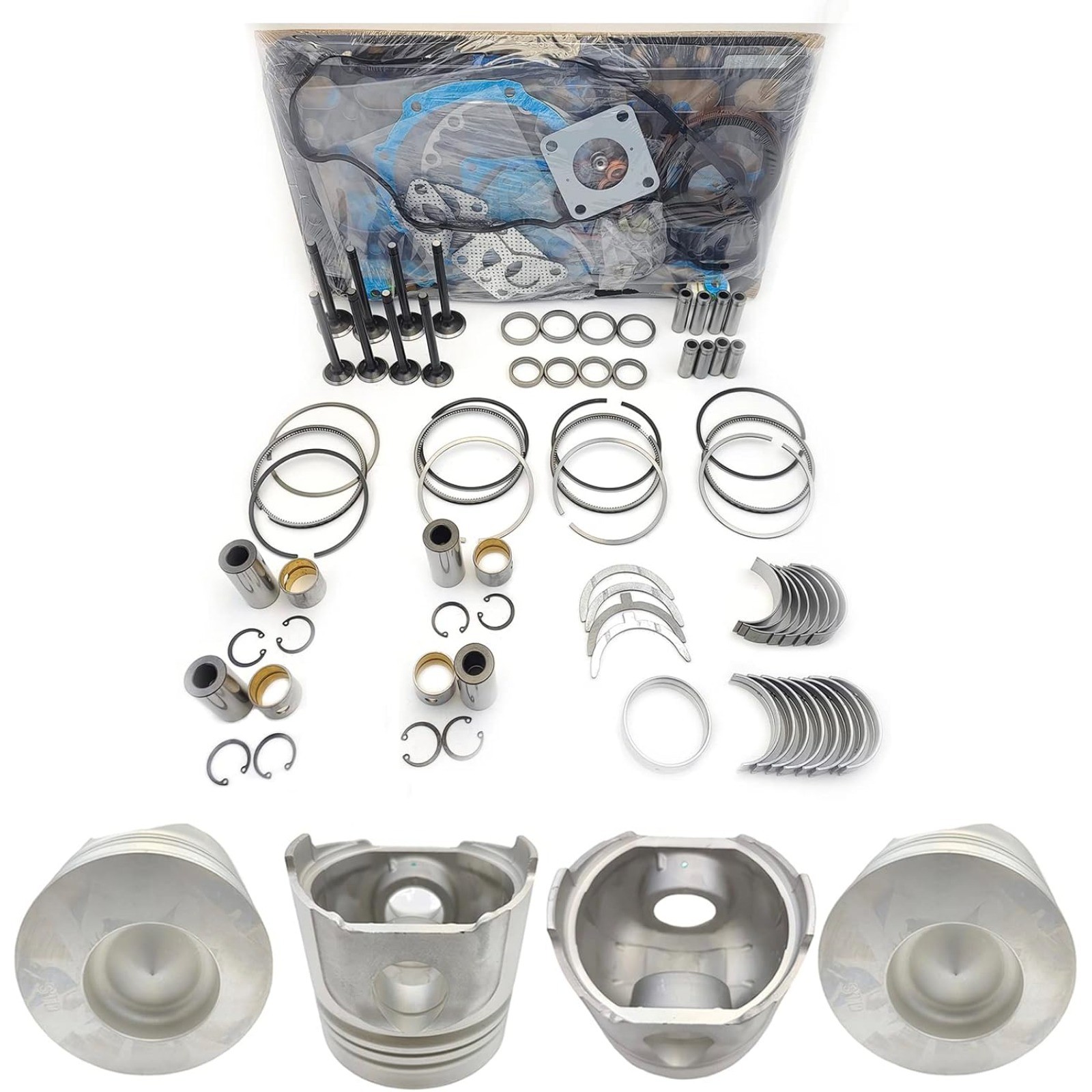 V1902 DI Direct injection Engine Overhaul Rebuild Kit for Kubota V1902 Engine