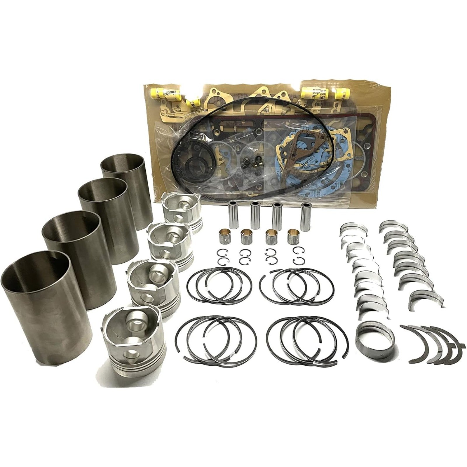 Overhaul Rebuild Kit (No valve set) For Yanmar 4TNA78 4TNB78 Engine