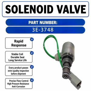 Solenoid valve assembly 3E-3748 For Caterpillar CAT 825G Single Steel Wheel